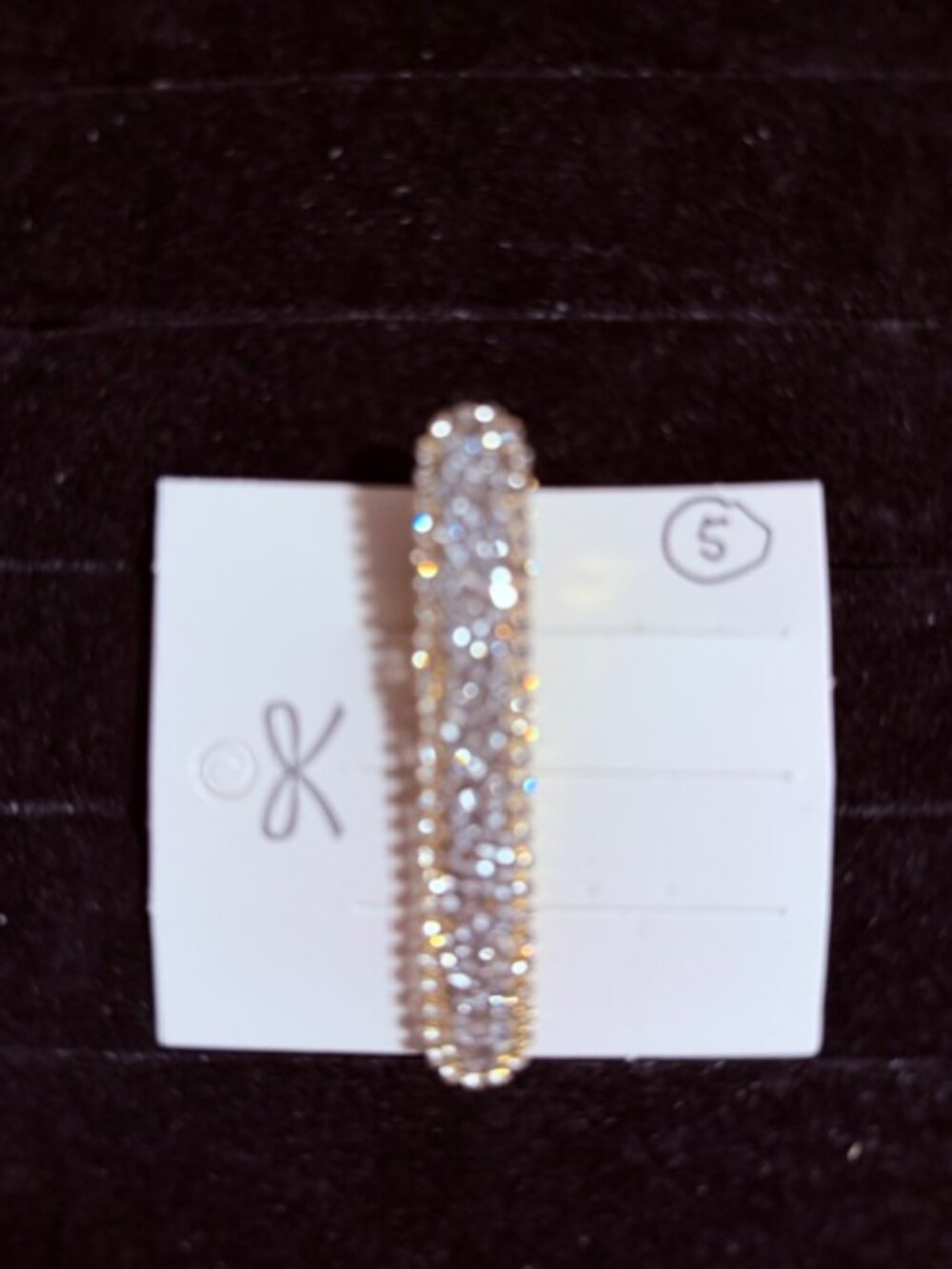 Hair pin in glitter (1 piece)